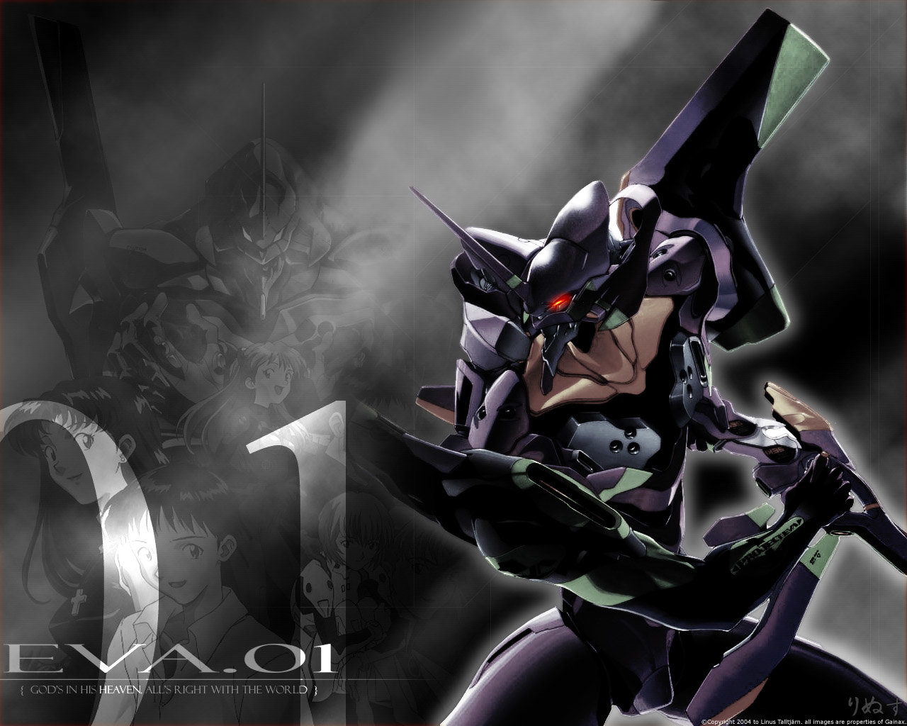 Free Neon Genesis Evangelion High Quality Wallpaper - Evangelion Black Eva 01 - HD Wallpaper 