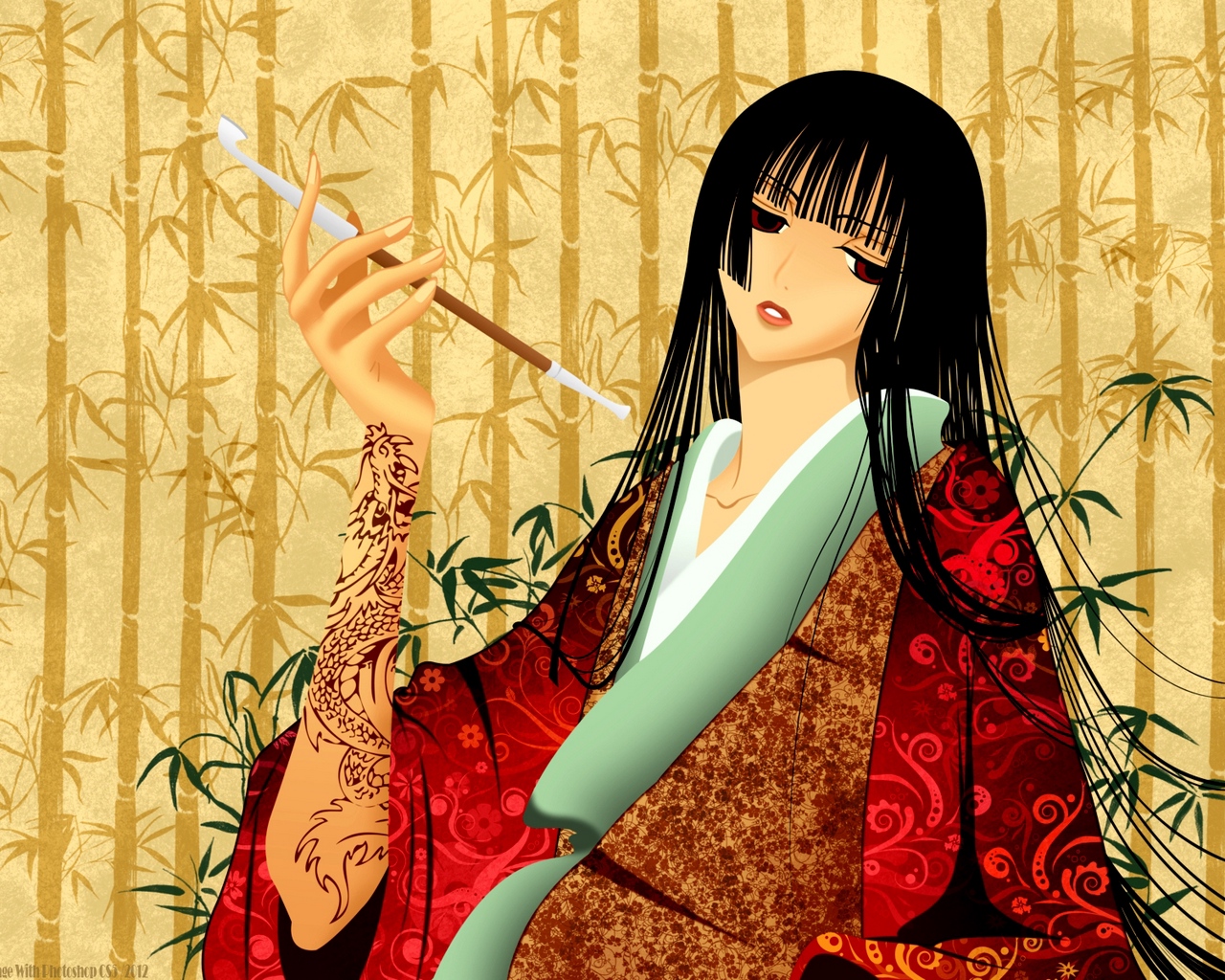 Wallpaper Ichihara Yuuko, Girl, Long Hair - Yuuko - HD Wallpaper 