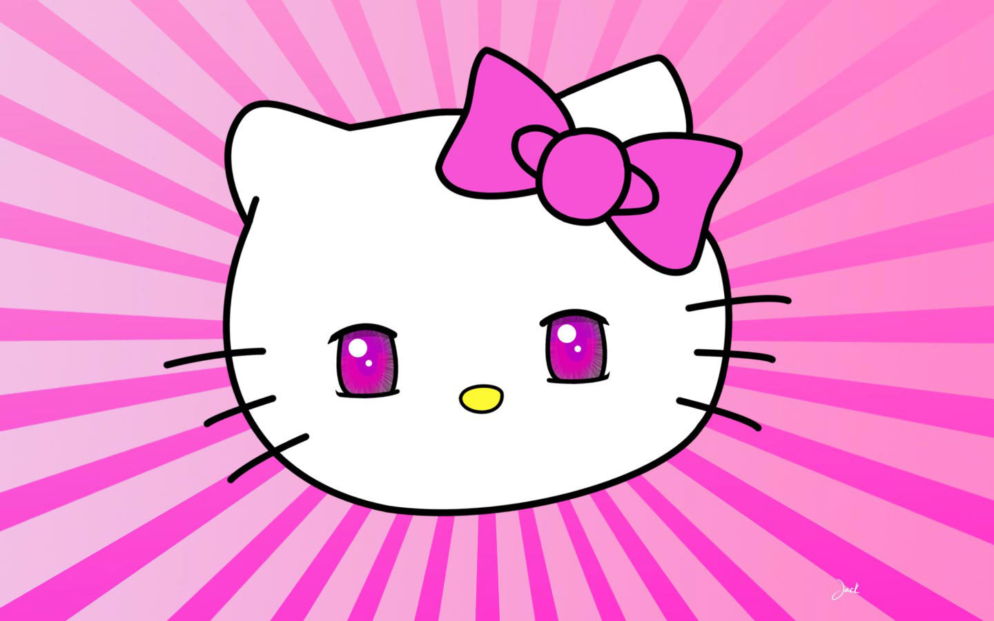Awesome Hello Kitty Free Background Id - Baground Room Hello Kitty - HD Wallpaper 