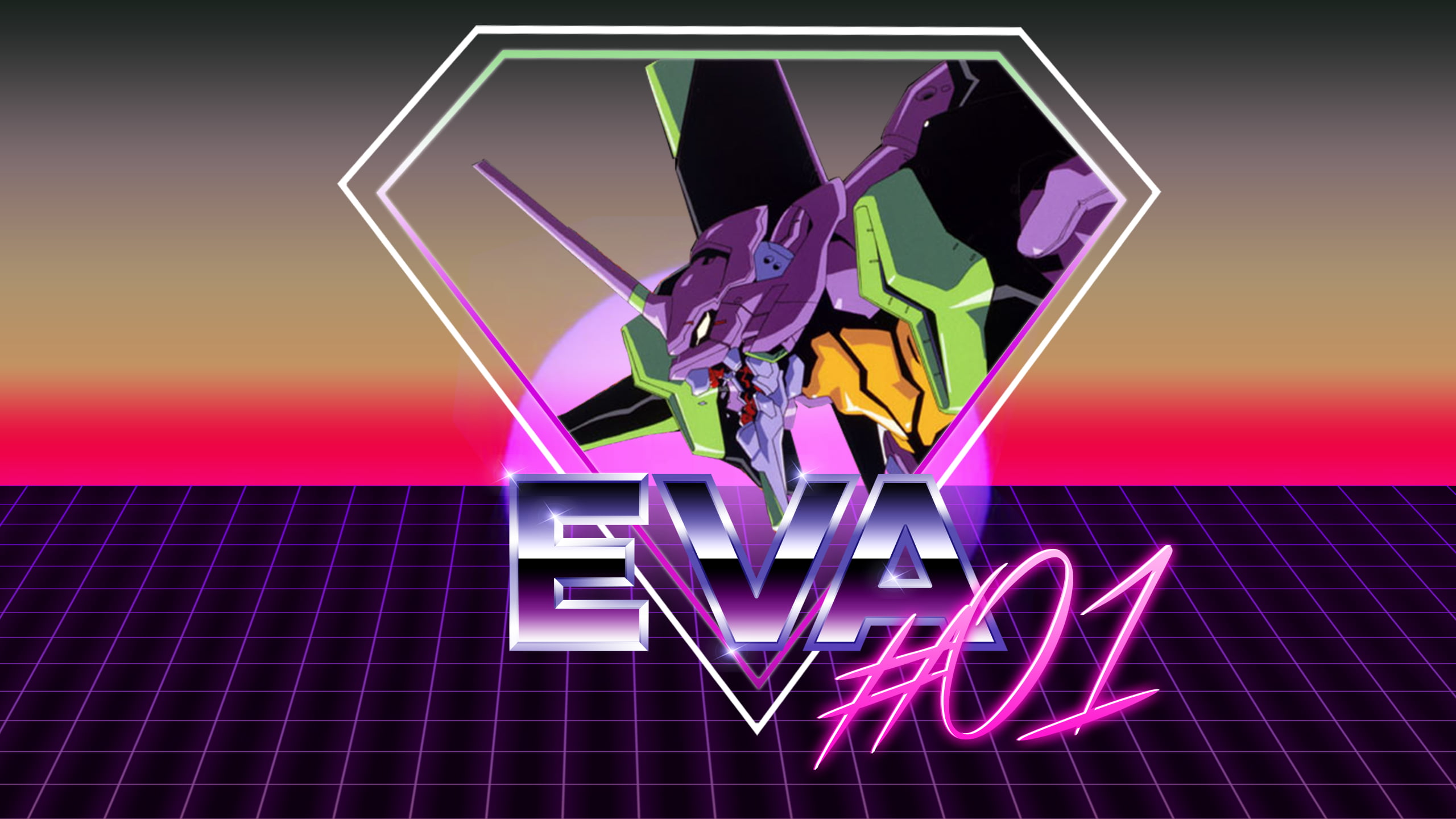 Neon Genesis Evangelion Eva 01 - HD Wallpaper 
