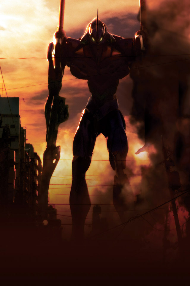 Com Apple Wallpaper Evangelion Unit One Iphone4 - Evangelion 1.0 You Are Not - HD Wallpaper 