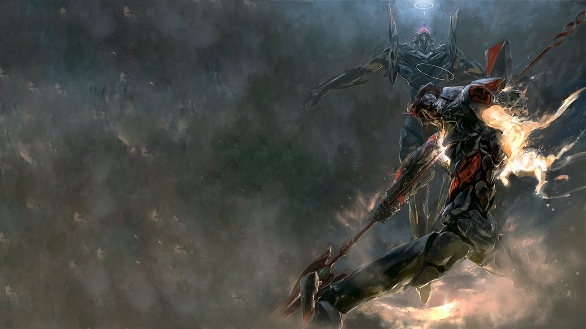 1080p Neon Genesis Evangelion - HD Wallpaper 