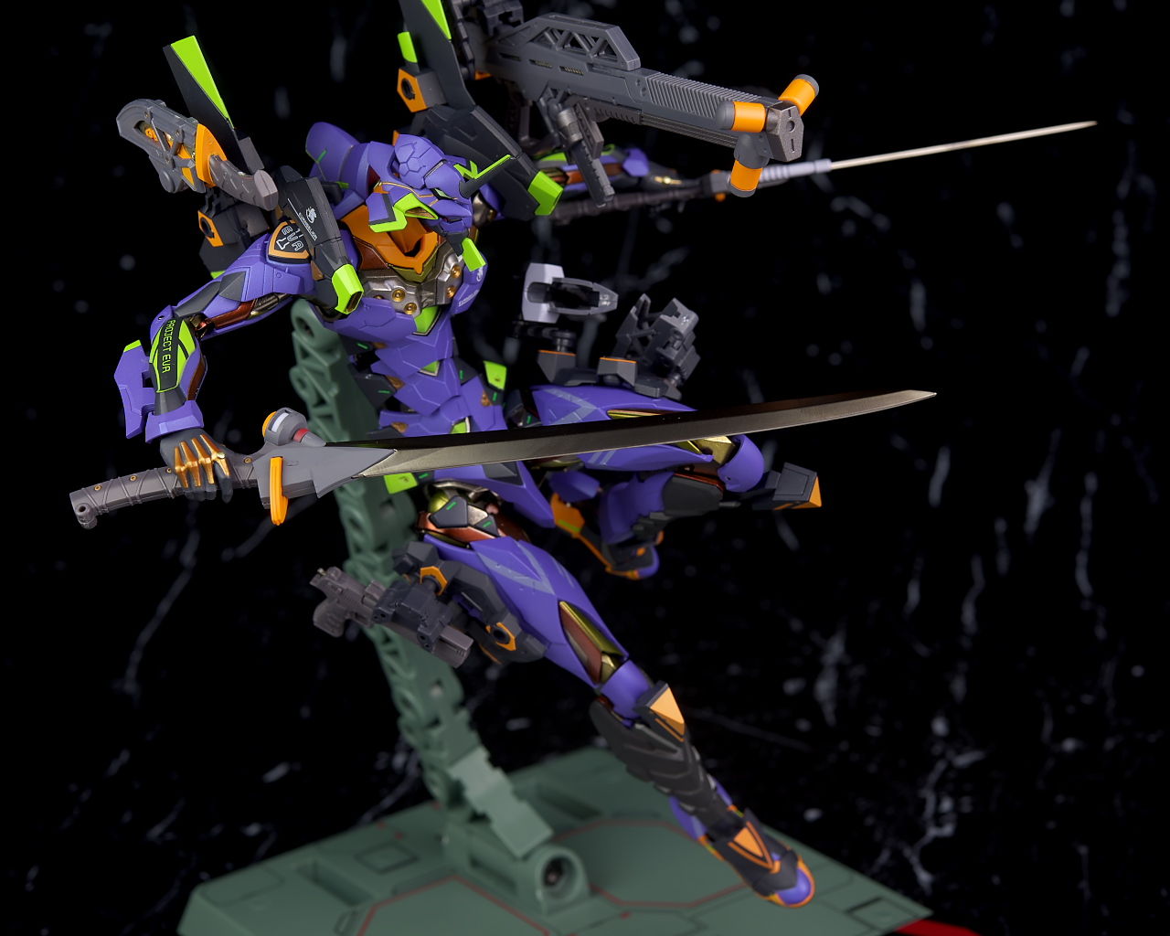 Metal Build Eva 01 - HD Wallpaper 
