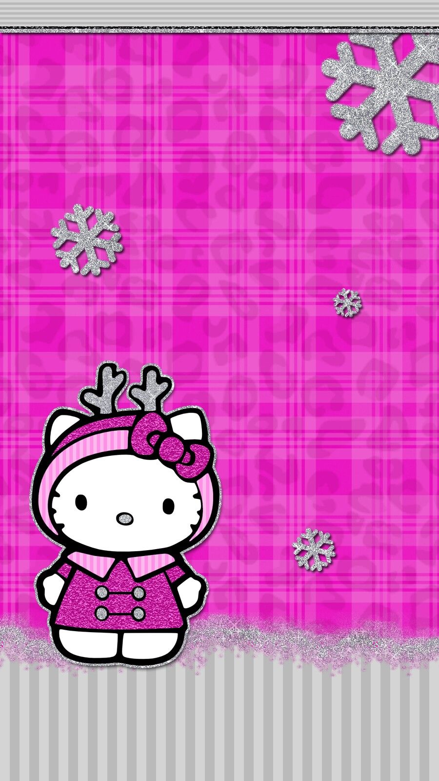 Hello Kitty Pink Wallpaper - HD Wallpaper 