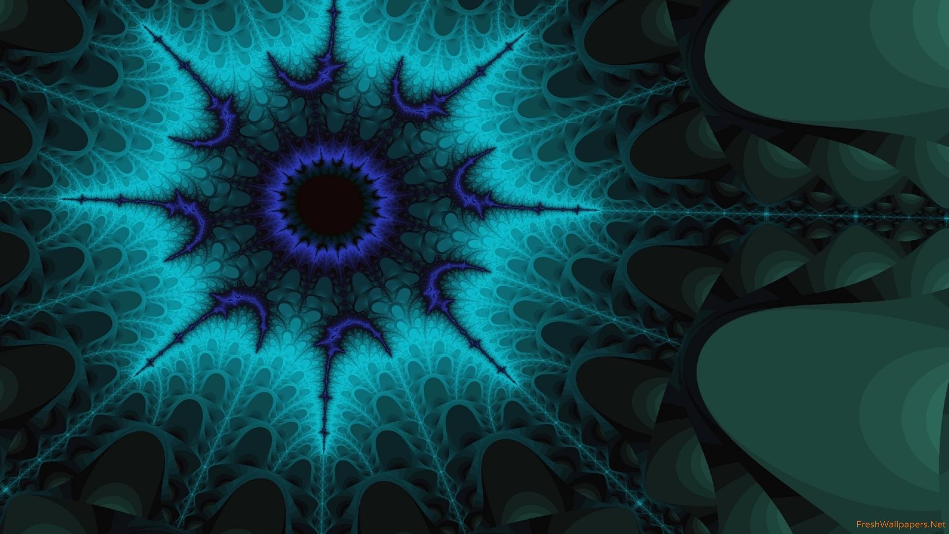1920x1080, Bright Flower Wallpaper Collection Â - Fractal Art - HD Wallpaper 