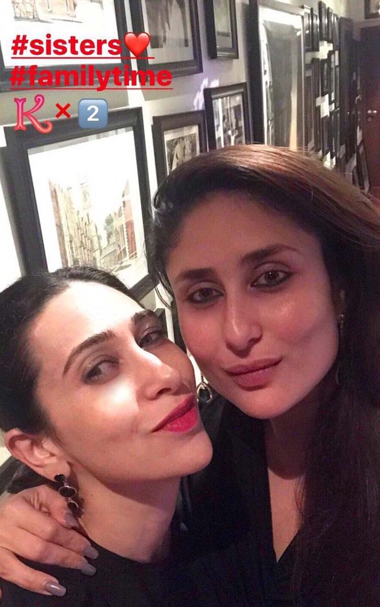 Kareena Kapoor Parties With Sister Karisma Kapoor - Selfies Of Kareena Kapoor - HD Wallpaper 