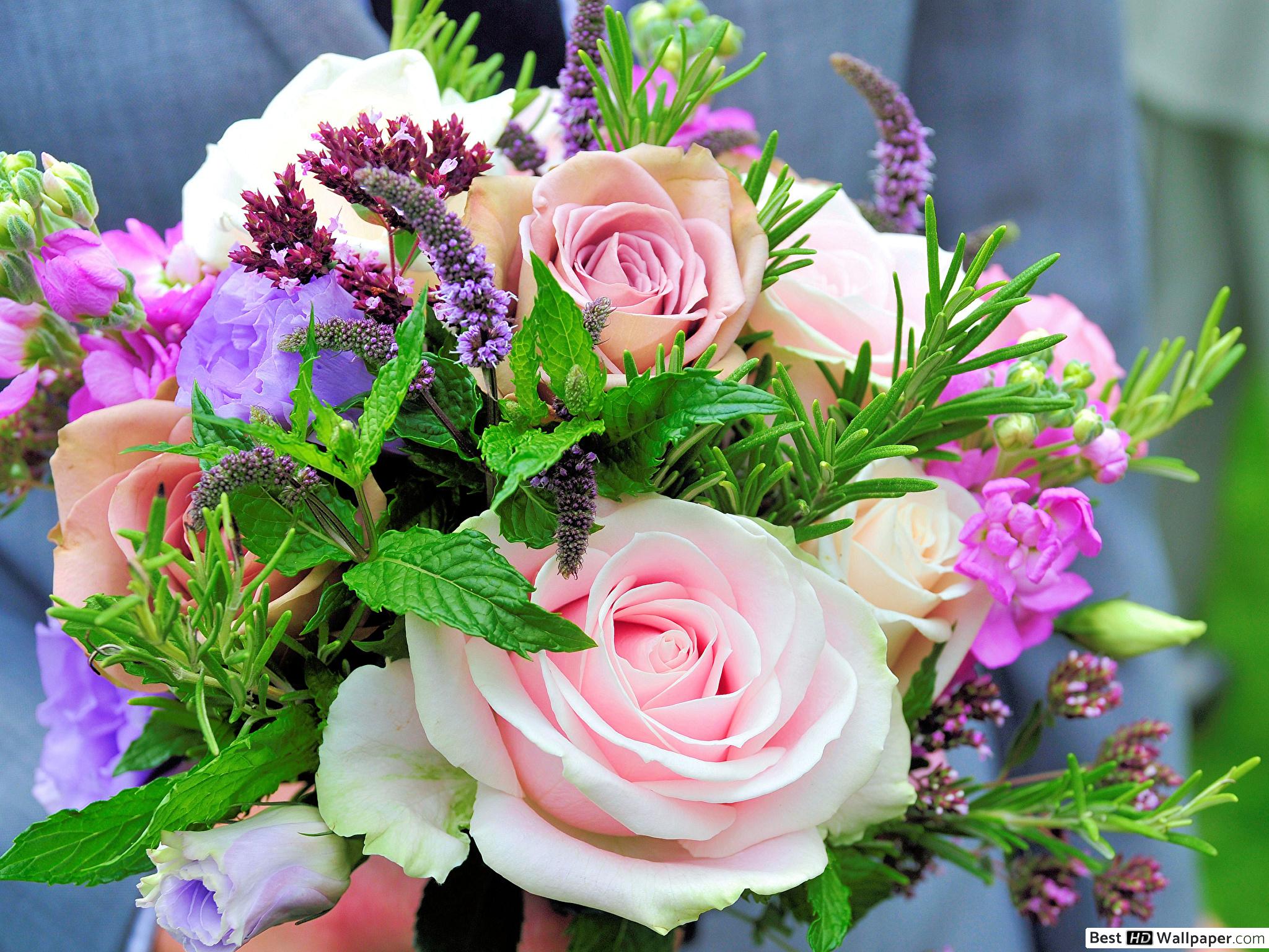 Bouquet De Fleur Hd - HD Wallpaper 