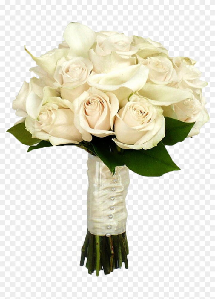 White Rose Bouquet Png - HD Wallpaper 