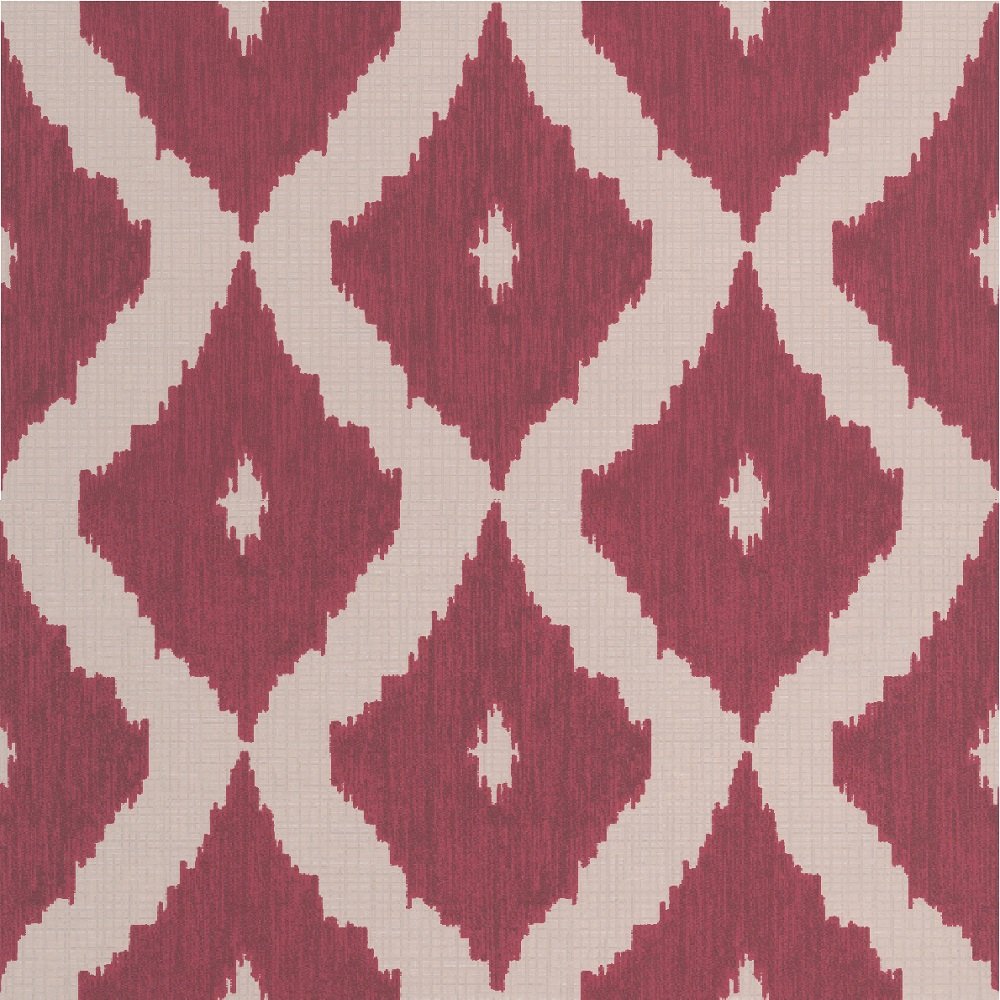 Ikat - Taupe/carmine - Graham & Brown Kelly's Ikat Wallpaper - HD Wallpaper 