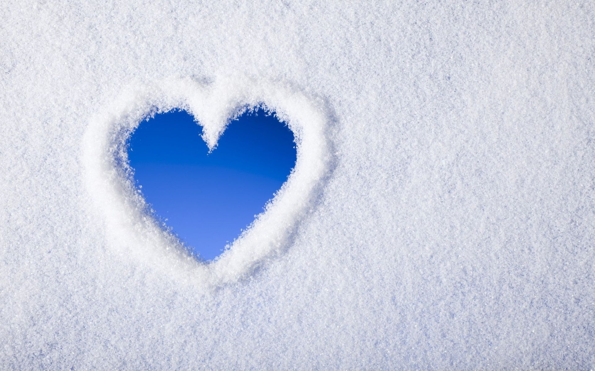 Blue Heart Images Hd - HD Wallpaper 