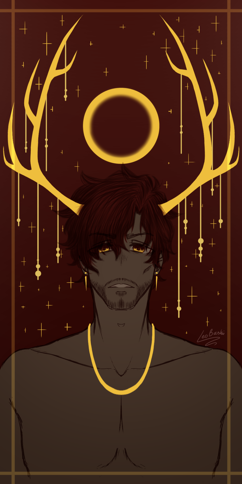 A Wallpaper Design I Made To Accompany The “golden - Illustration - HD Wallpaper 