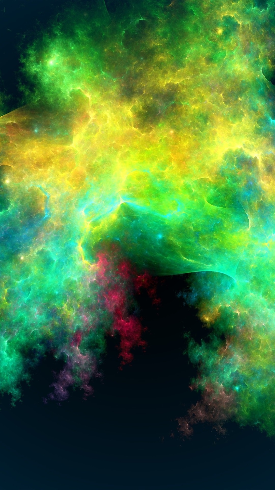 Iphone Wallpaper Abstract Shapes, Green, Light - Abstraction - HD Wallpaper 