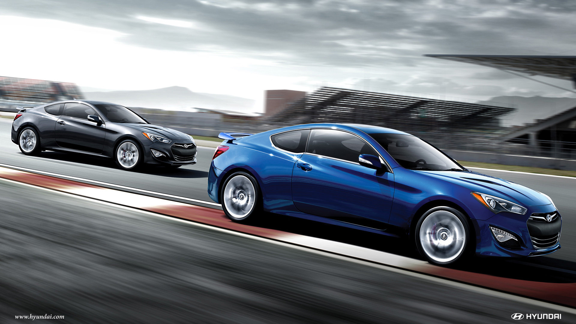 2015 Hyundai Genesis Coupe Wallpaper Hd - HD Wallpaper 