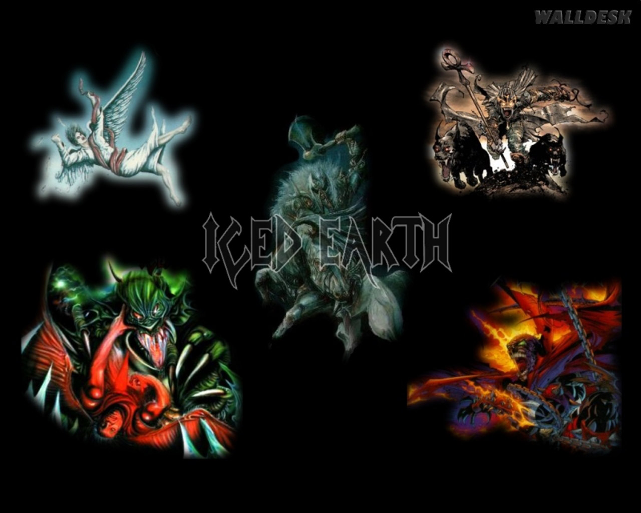 Papel De Parede Iced Earth Wallpaper - HD Wallpaper 