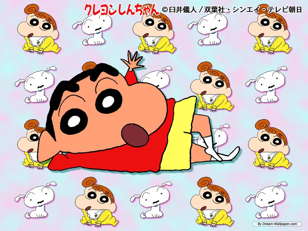 Free Cartoon Wallpaper - Shinchan Photo In Hd - HD Wallpaper 