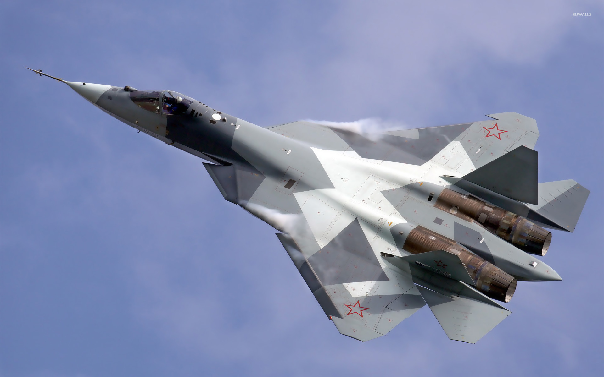 Nice Images Collection - Pak Fa Sukhoi - HD Wallpaper 
