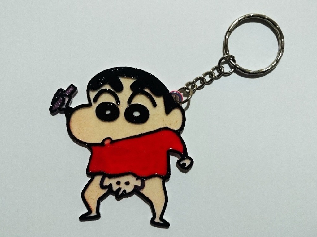 Shin Chan Keychain - HD Wallpaper 