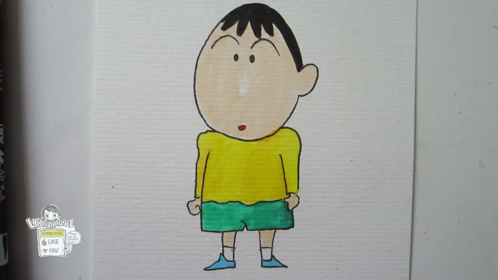 How To Draw Boo Chan From Crayon Shin Chan - Draw Bochan - HD Wallpaper 