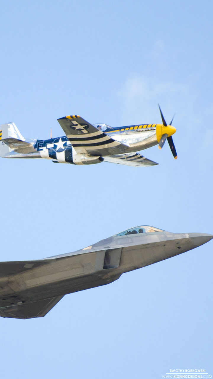 P51 Mustang Iphone - HD Wallpaper 