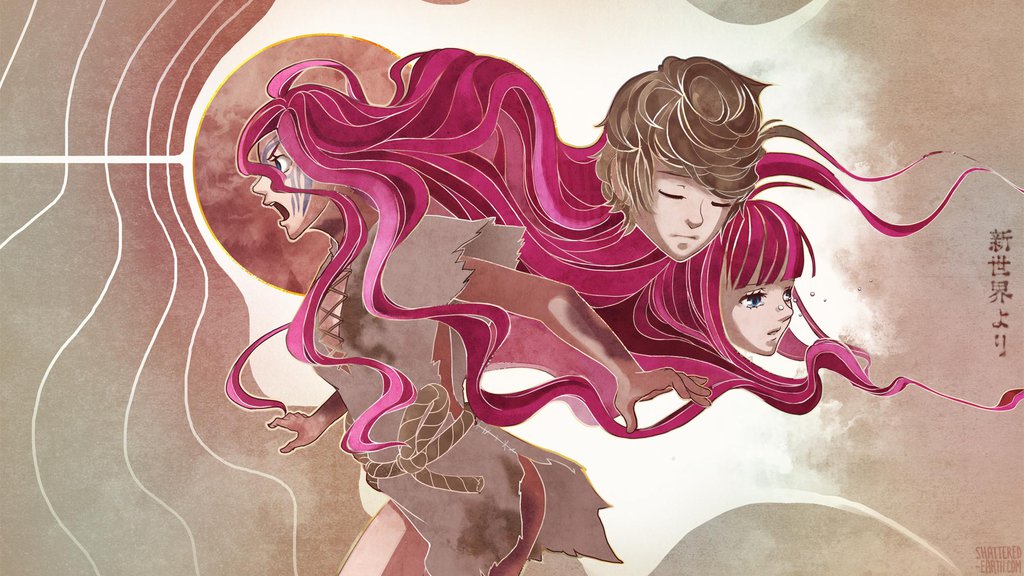 Shin Sekai Yori Fiend Wallpaper By Shattered Earth-d6afx03 - Shinsekai Yori Fan Art - HD Wallpaper 