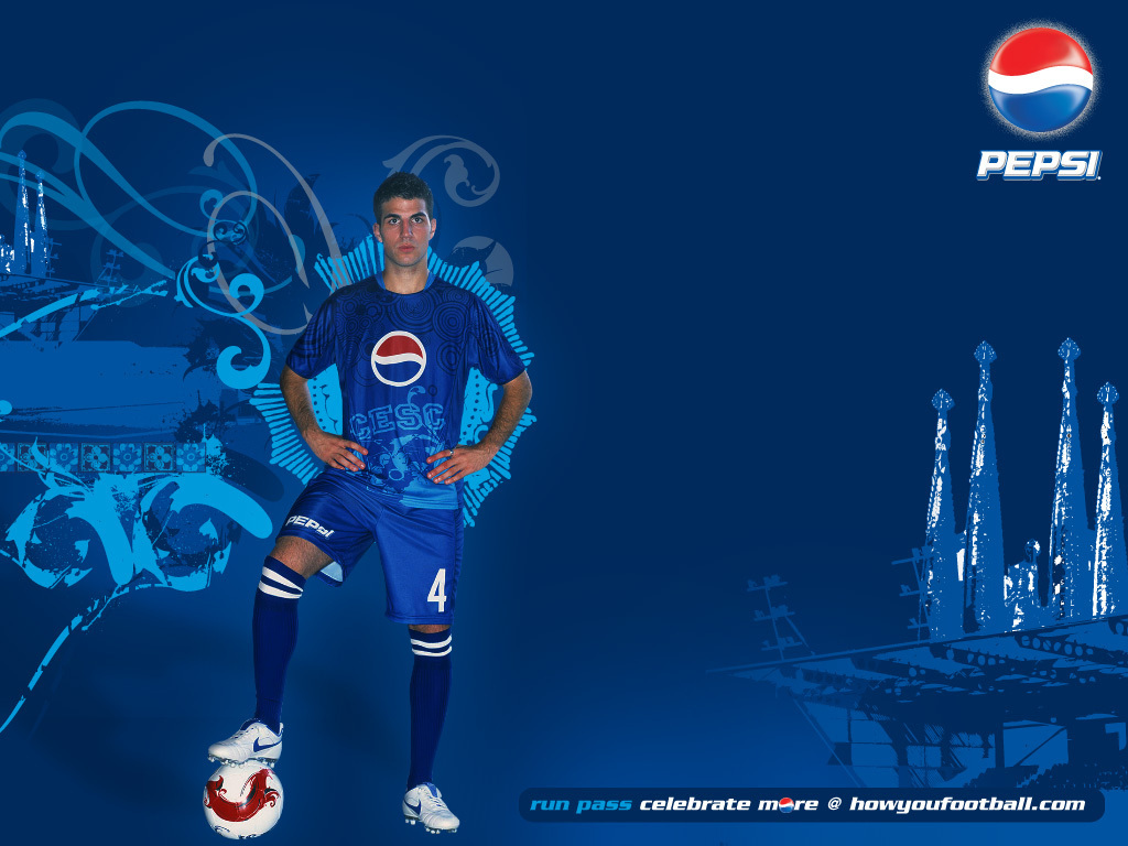Fabregas - Cesc Fabregas Pepsi - HD Wallpaper 