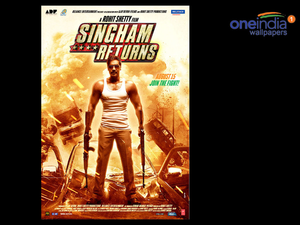 Singham Returns - HD Wallpaper 