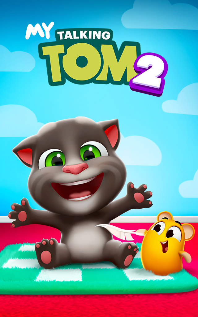 My Talking Tom 2 640x1024 Wallpaper teahub.io