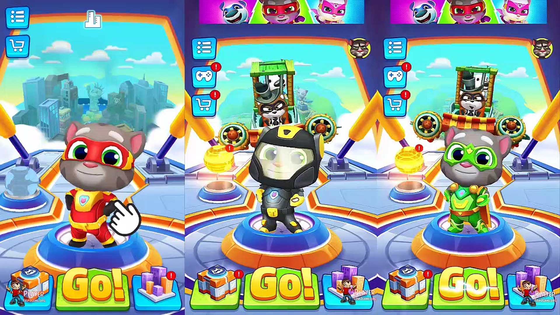 Talking Tom Hero Dash Ben 1920x1080 Wallpaper teahub.io