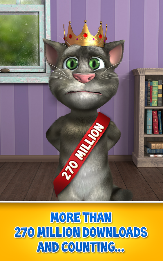 Talking Tom Cat Apps Download - HD Wallpaper 