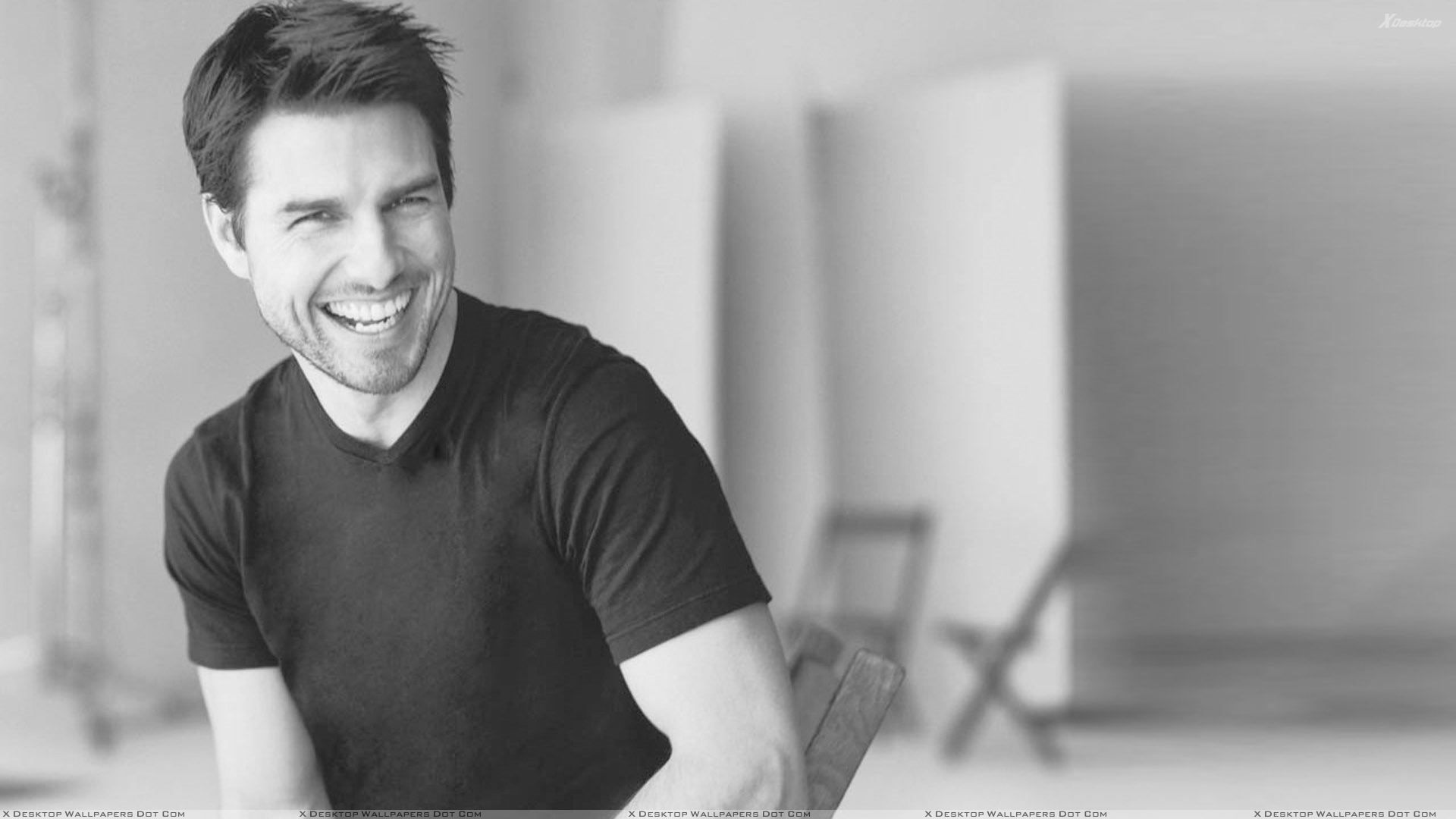Tom Cruise Black T Shirt - HD Wallpaper 