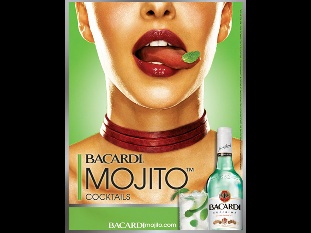 Bacardi Mojito Ad - HD Wallpaper 