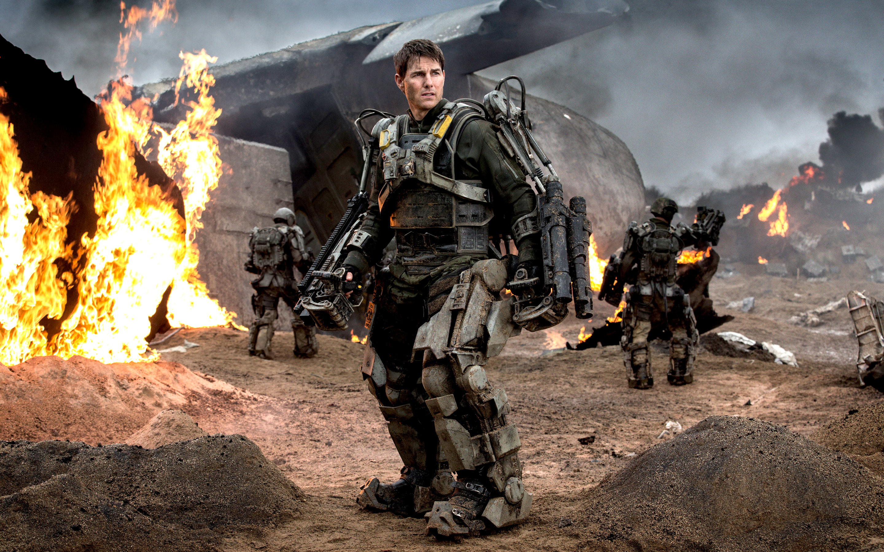 Edge Of Tomorrow Tom Cruise - Tom Cruise Edge Of Tomorrow Hd - HD Wallpaper 