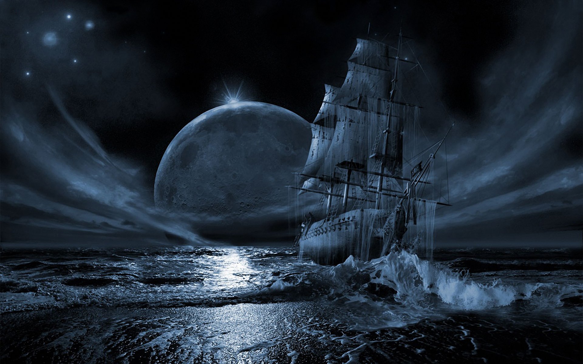 Night Time Desktop Backgrounds - HD Wallpaper 