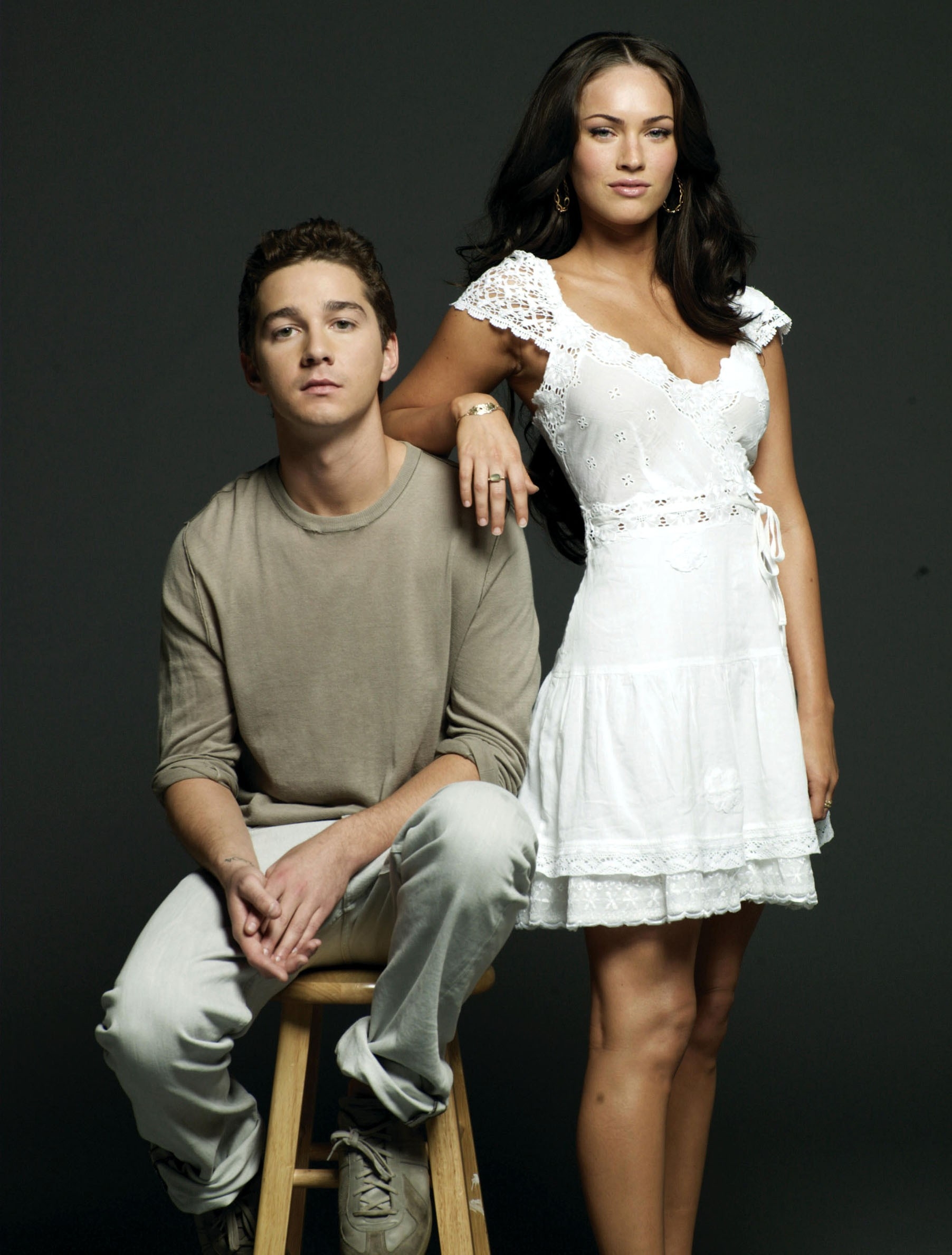 Megan Fox Shia Labeouf 2007 1804x2376 Wallpaper teahub.io