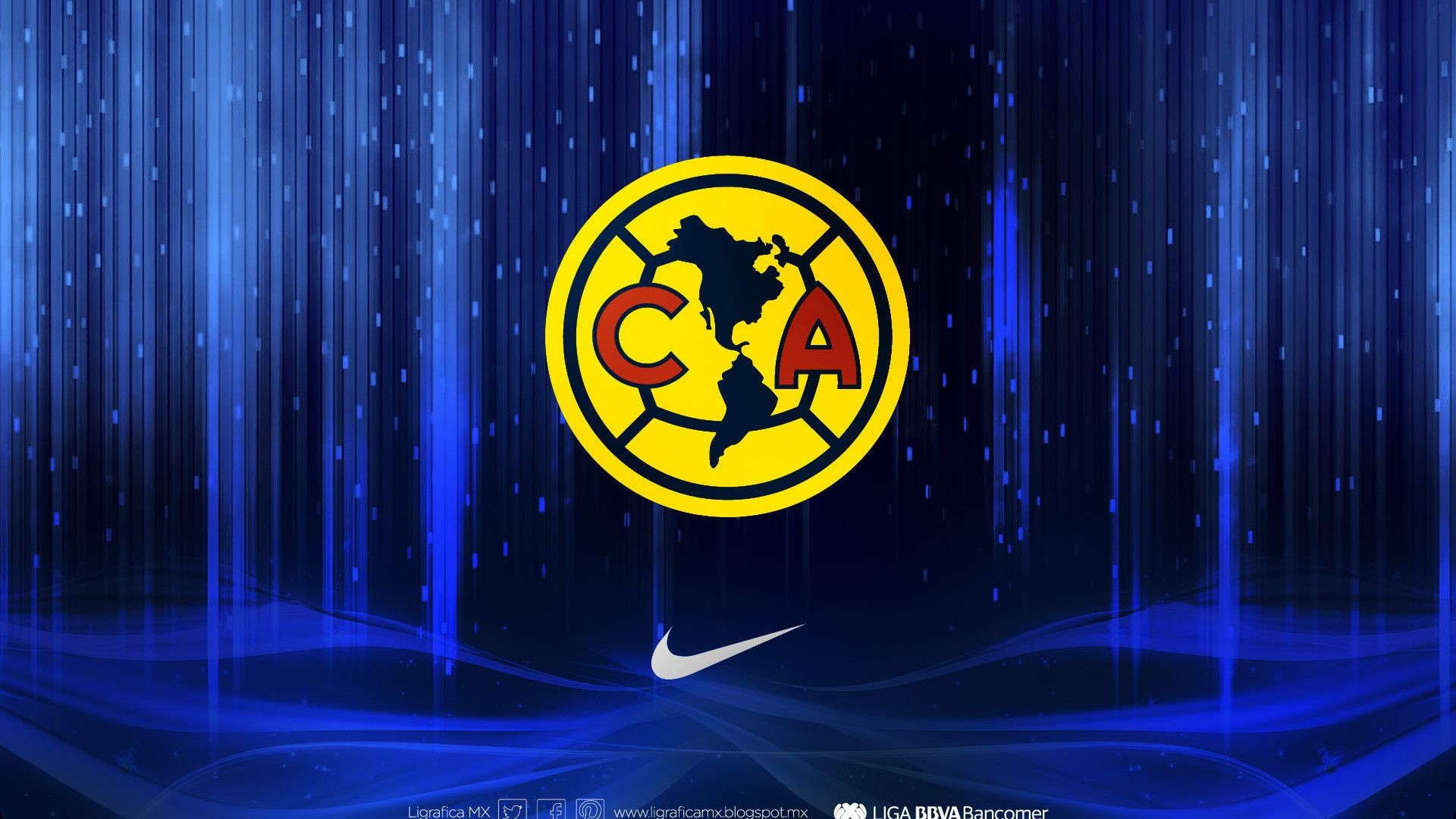 Club America Hd Wallpaper 
 Data Src Free Download - America Fc Wallpaper Hd - HD Wallpaper 