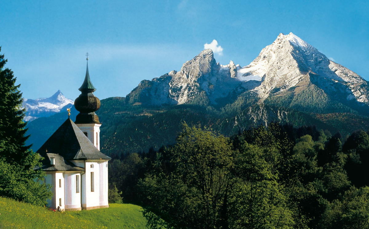 Maria Gern Church Germany - HD Wallpaper 