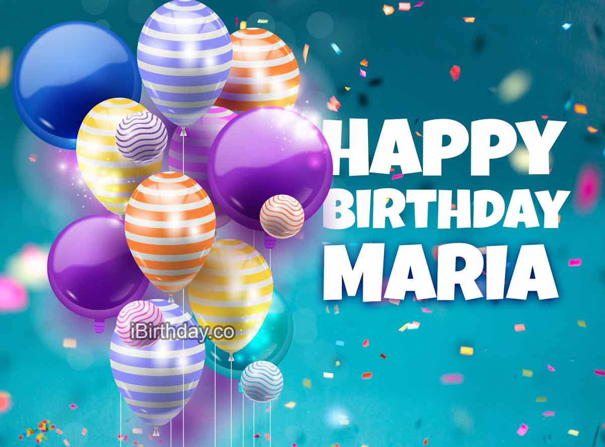 Maria Balloons Birthday Wish - Happy Birthday Angela - HD Wallpaper 