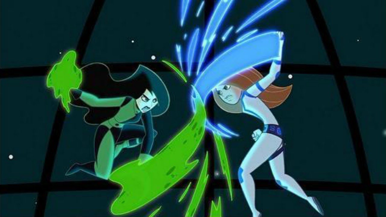 Kim Possible Vs Shego - HD Wallpaper 
