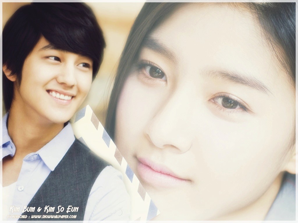 Kim Bum & Kim So Eun - Bum And Kim So Eun - HD Wallpaper 