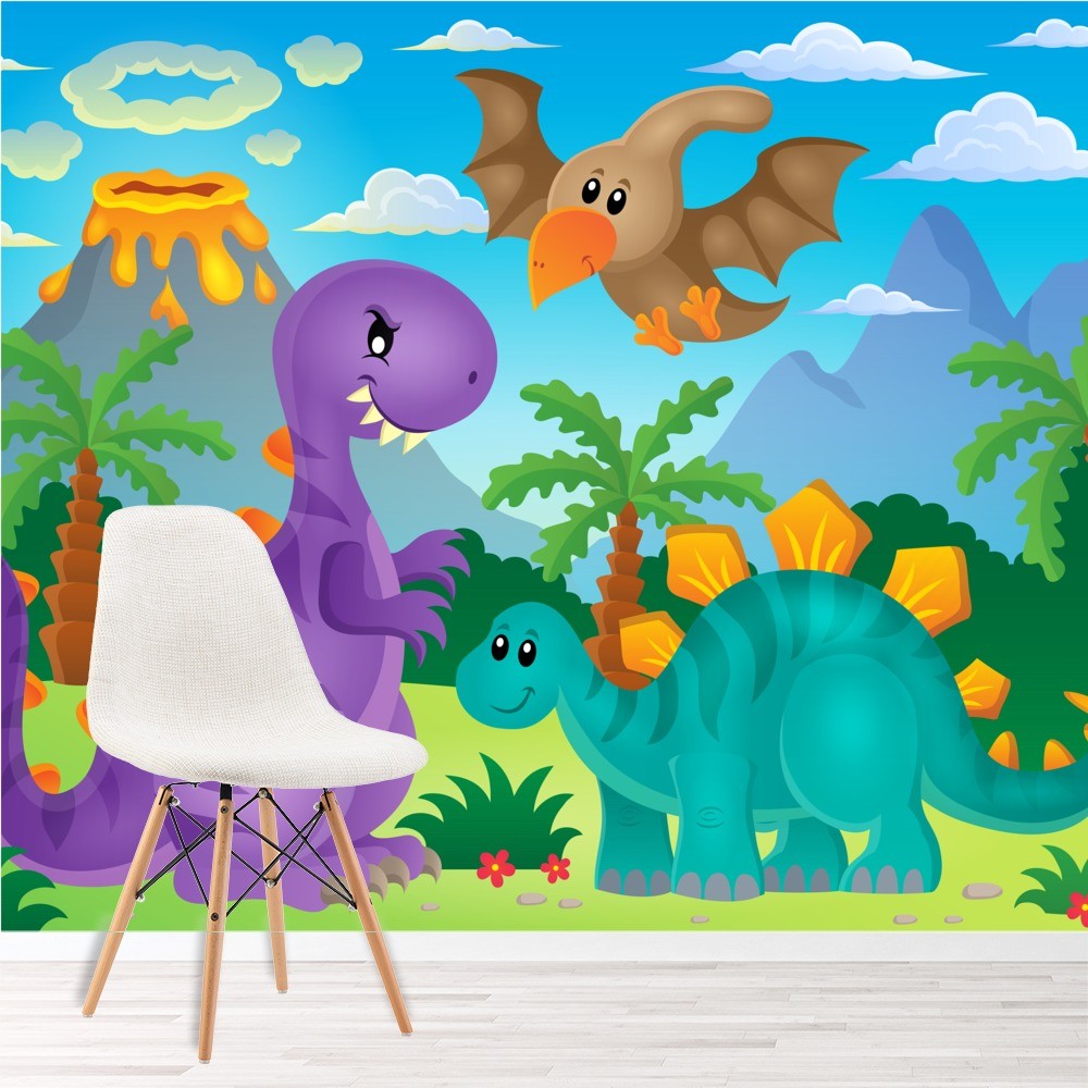 Dinosaur Theme - HD Wallpaper 