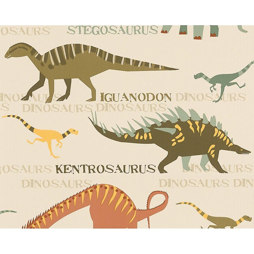Creation As Creation Dinosaur Pattern Jurassic Raptor - Creation Dinosaurs - HD Wallpaper 