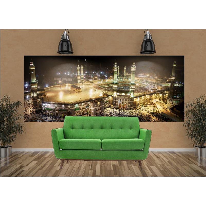 Hiasan Dinding Gambar Kaabah - HD Wallpaper 