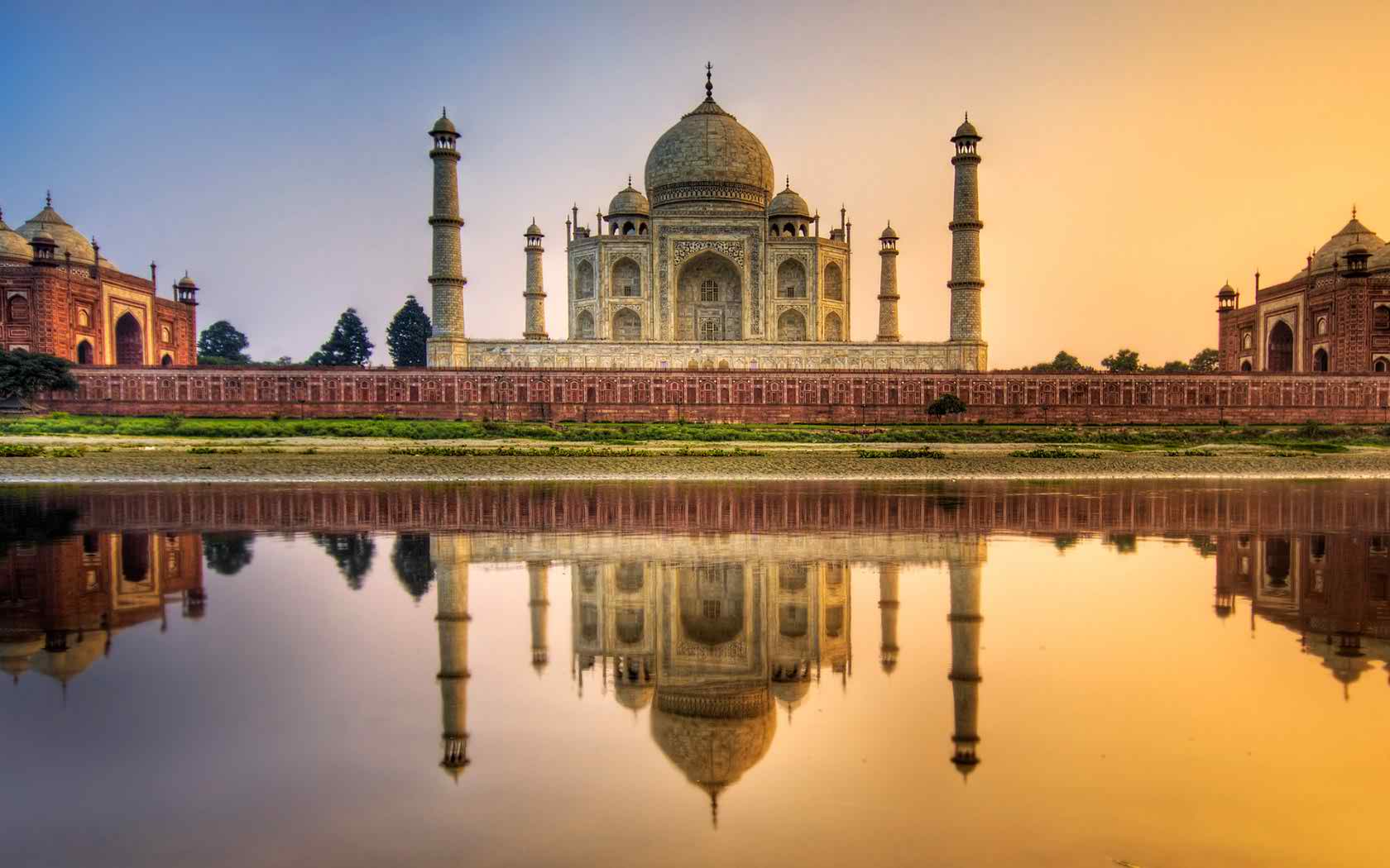 Beautiful Mosque Hd India Wallpaper - Taj Mahal - HD Wallpaper 