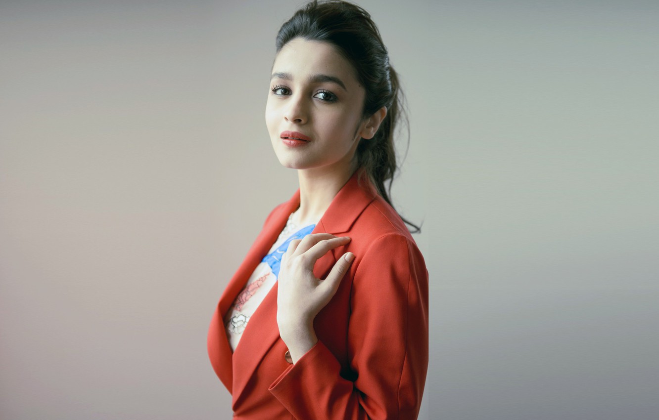 Photo Wallpaper Girl, Fantasy, Alia Bhat - Alia Bhatt Hd Images Beautiful - HD Wallpaper 