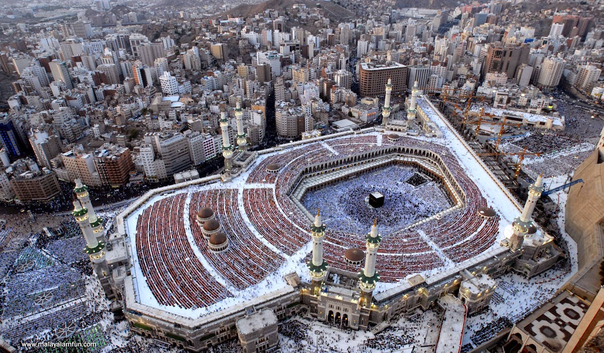Masjid Al Haram From Top - HD Wallpaper 
