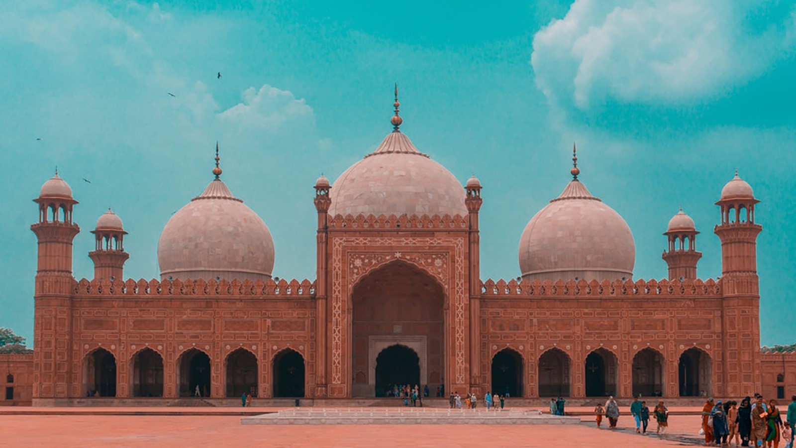 Badshahi Mosque - HD Wallpaper 