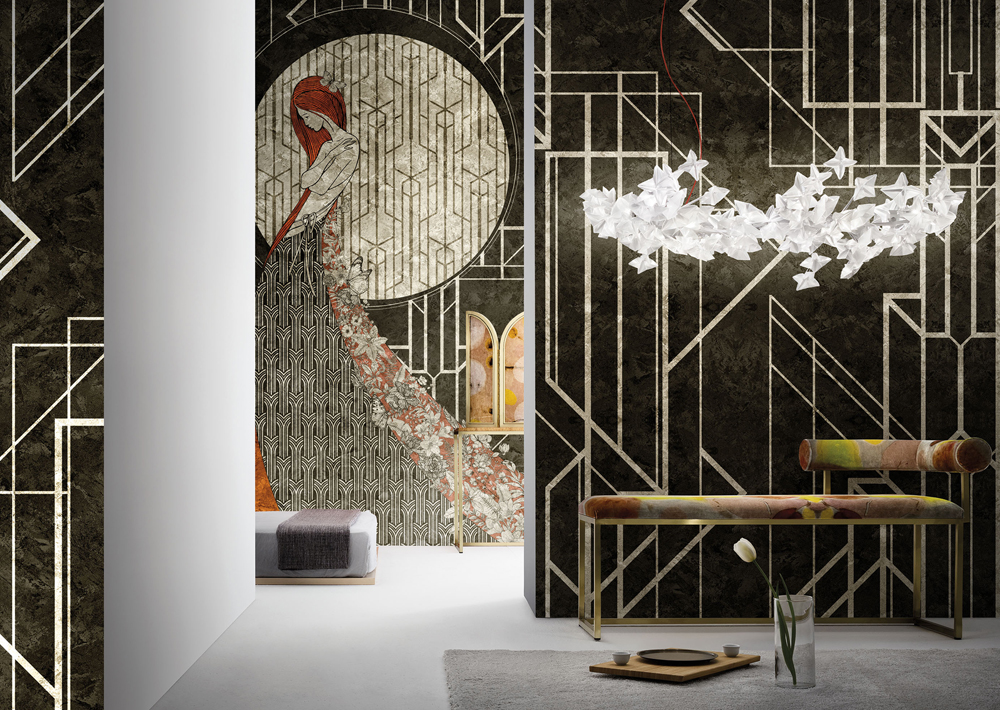 Inkiostro Bianco Gold - HD Wallpaper 