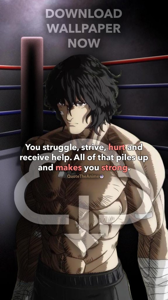 Kengan Ashura Quotes - HD Wallpaper 