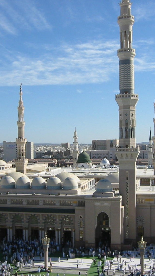 Mosque Of The Prophet In Medina - HD Wallpaper 