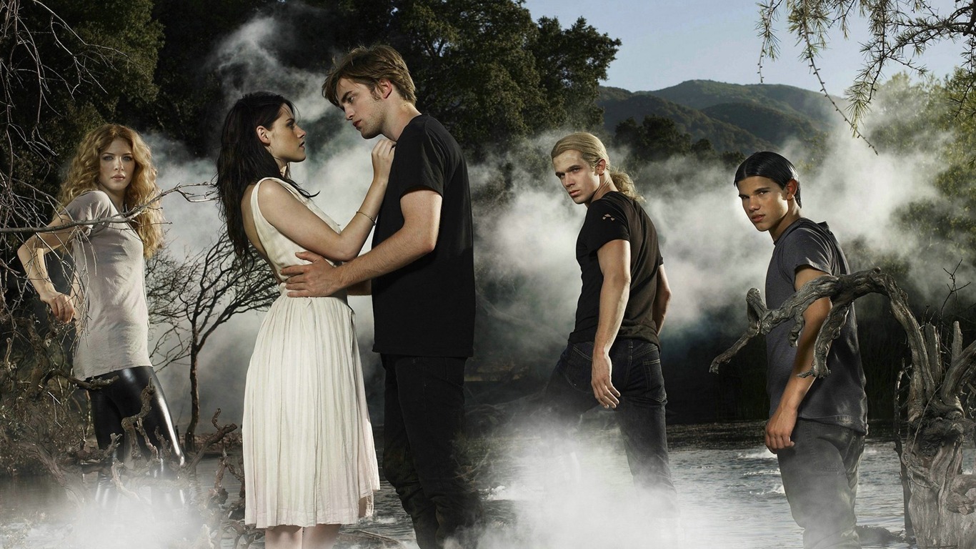 The Twilight Saga Breaking Dawn Movie Hd Desktop Wallpapers - Kristen Stewart Wallpaper Robert Pattinson - HD Wallpaper 